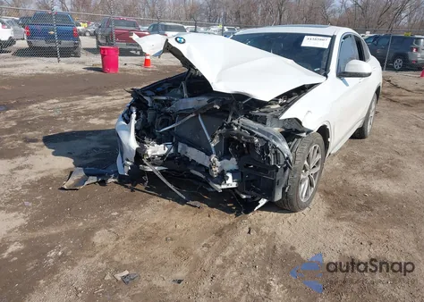 2019 BMW X4 xDrive30I z USA, uszkodzony, nr VIN 5UXUJ3C57KLG54021